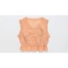 BIRDS EMBROIDERED TOP, PEACH - Shirts - 7
