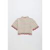 BARCOS KNIT SHIRT, OFF WHITE / RED - Shirts - 2