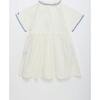 BARCOS EMBROIDERED DRESS, WHITE - Dresses - 2
