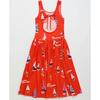 BARCOS DRESS, RED - Dresses - 2 - thumbnail