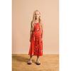 BARCOS DRESS, RED - Dresses - 3 - thumbnail