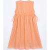 BIRDS EMBROIDERED DRESS, PEACH - Dresses - 7