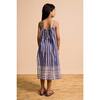 BALI STRIPED DRESS, BLUE & WHITE - Dresses - 5