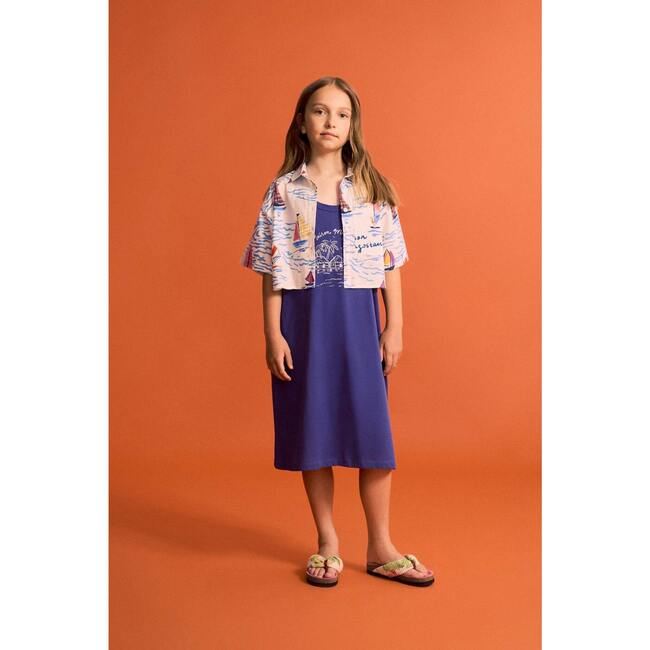 BARCOS CROPPED SHIRT, WHITE - Shirts - 4