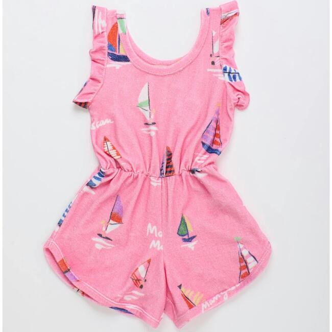 BARCOS TOWEL JUMPSUIT, PINK