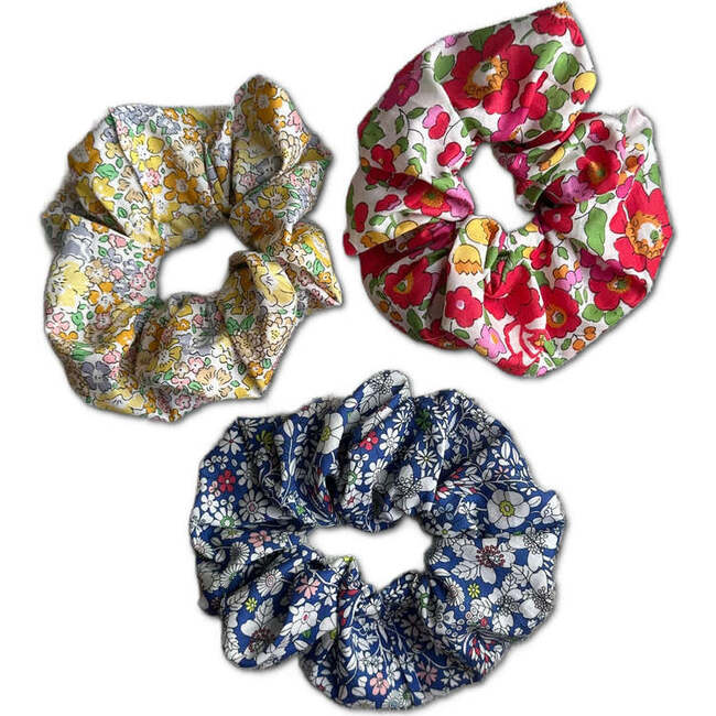 LuluLuvs Scrunchies, Liberty of London Bright Florals Bundle Set
