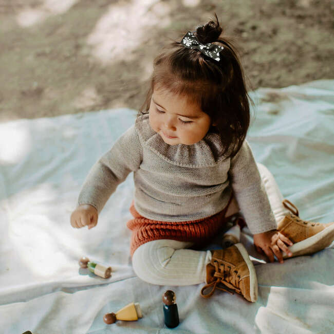 LuluLuvs Petal Bows, Blue Bundle Set - Hair Accessories - 3