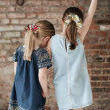 LuluLuvs Scrunchies, Liberty of London Bright Florals Bundle Set - Hair Accessories - 3