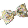 LuluLuvs Liberty of London Bow Headband, Muted Yellow Floral - Headbands - 3