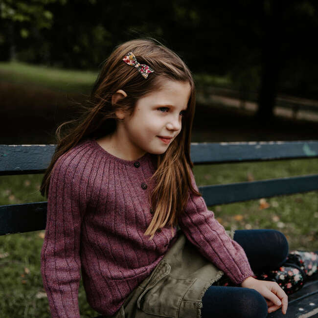 LuluLuvs Petal Bows, Blue Bundle Set - Hair Accessories - 4