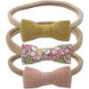 LuluLuvs Itty Bitty Bow Baby Headbands, Pink/Yellow Bundle Set - Hair Accessories - 1 - thumbnail