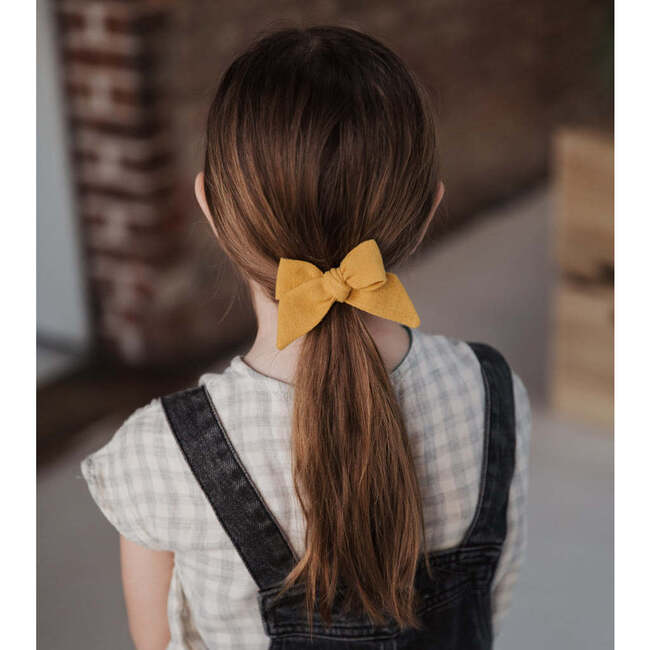 LuluLuvs Baby Tied Bows, Pink/Yellow Bundle Set - Hair Accessories - 5