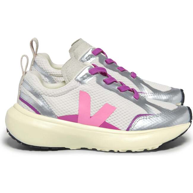 VEJA Canary Alveomesh Laces Sneakers, Malibu Silver