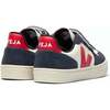 VEJA V-10 Chromefree Leather Sneakers, Nautical - Sneakers - 2