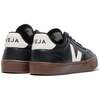 VEJA Volley Leather Sneakers, Black Bark - Sneakers - 2 - thumbnail