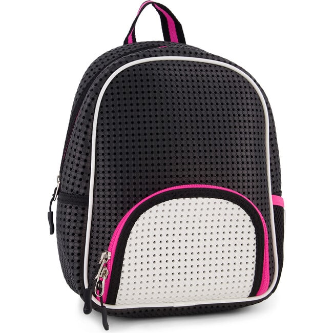 Little Miss Mini Backpack, Neon Pink - Backpacks - 1