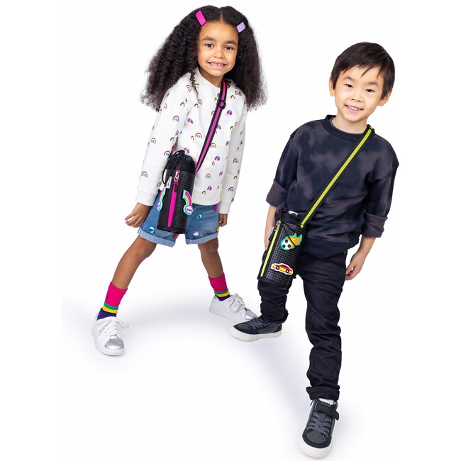 Insulated Bottle Bag, Neon Lime