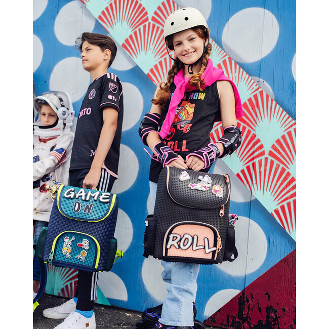 Student Backpack, Peach Blush - Backpacks - 2