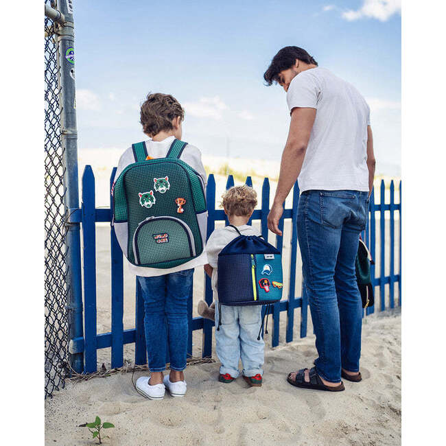 Sophy Drawstring Bag, Surf Lime