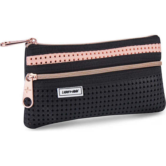 Flat Pencil Pouch, Peach Blush