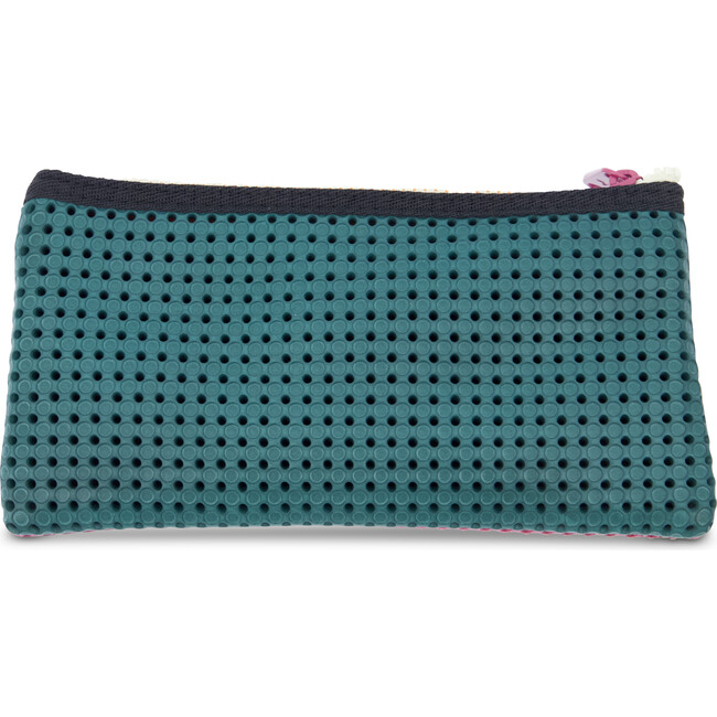 Flat Pencil Pouch. Artist Green
