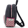 Little Miss Backpack, Checkered Brick - Backpacks - 4