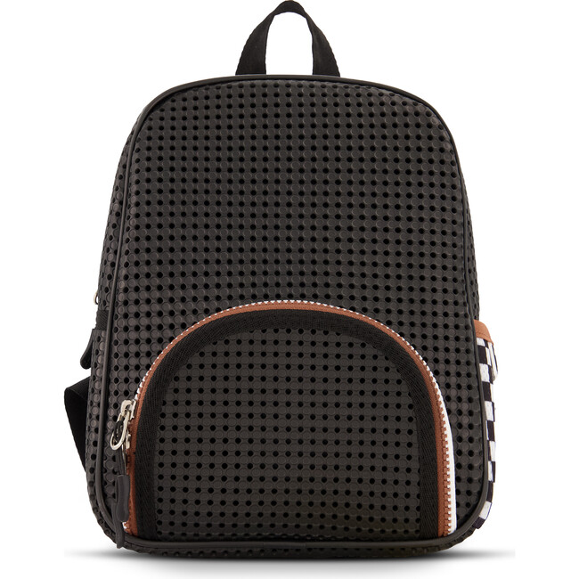 Little Miss Backpack, Checkered Black