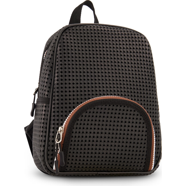Little Miss Backpack, Checkered Black - Backpacks - 5