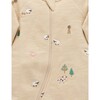 Embroidered Fleece Footie Farm Friends Broderie - Rompers - 5
