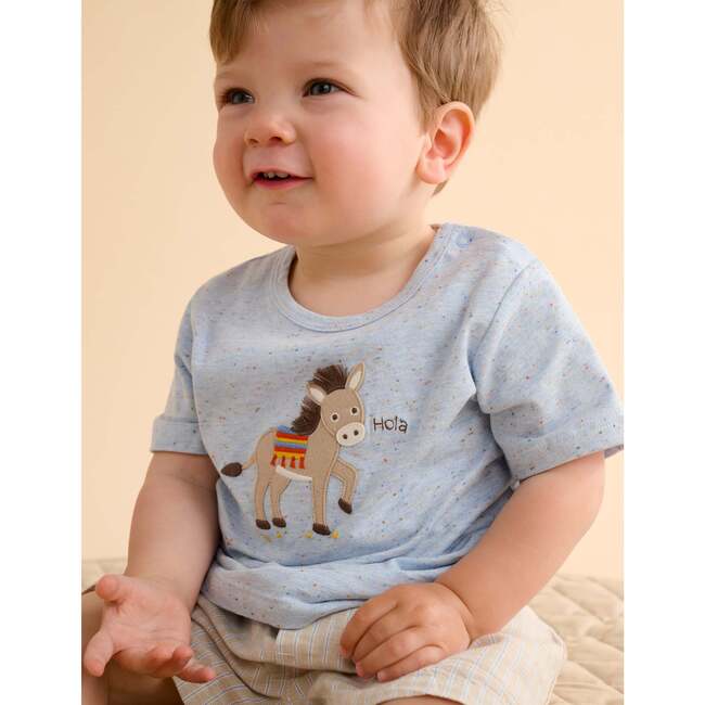 Linen Blend Short and Tee Set Taco Stripe - Mixed Apparel Set - 6