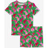 Le Tigre Green Classic Pajama Short Set Green - Pajamas - 1 - thumbnail