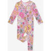 Presley Pink Convertible One Piece Pink - Rompers - 1 - thumbnail