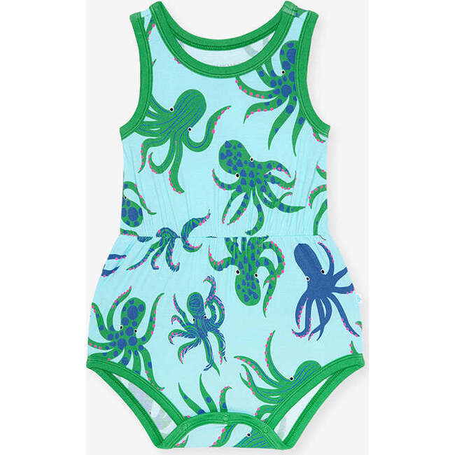Oscar Varsity Romper Blue