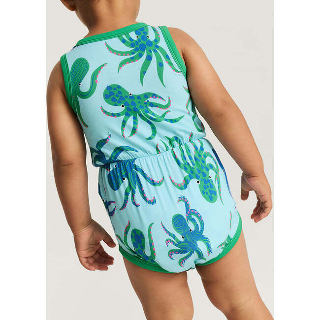 Oscar Varsity Romper Blue - Rompers - 3