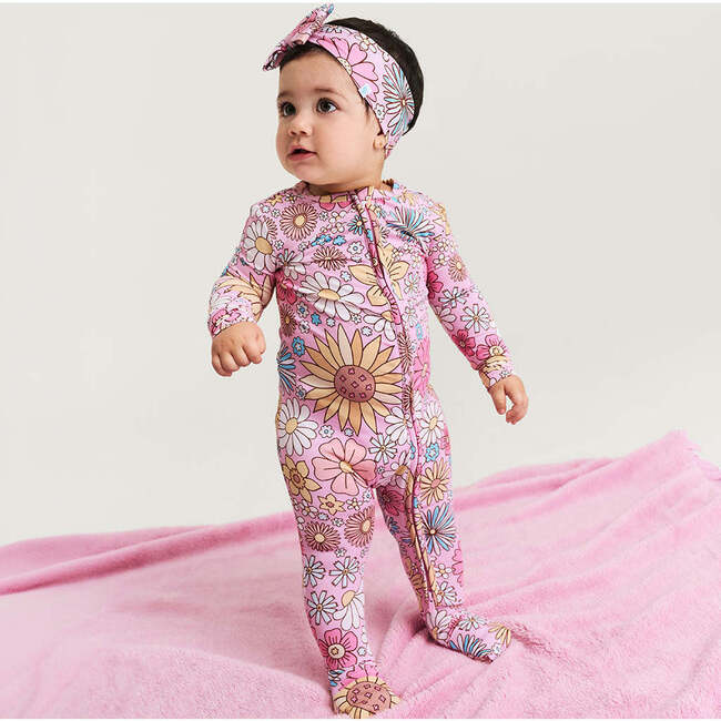 Presley Pink Convertible One Piece Pink - Rompers - 3