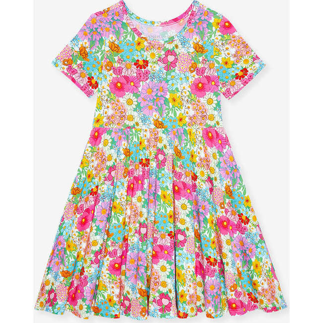 Margie Twirl Dress Pink