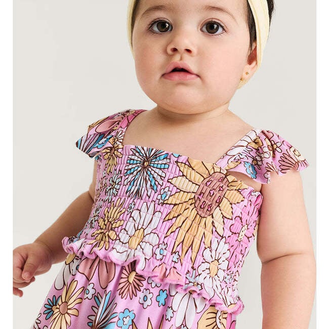 Presley Pink Smocked Babydoll Set - Mixed Apparel Set - 3