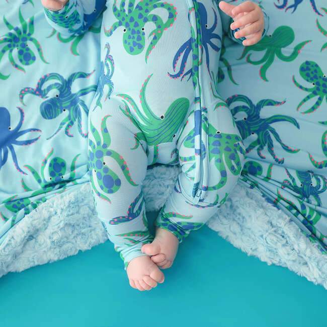 Oscar Convertible One Piece Blue - Rompers - 4