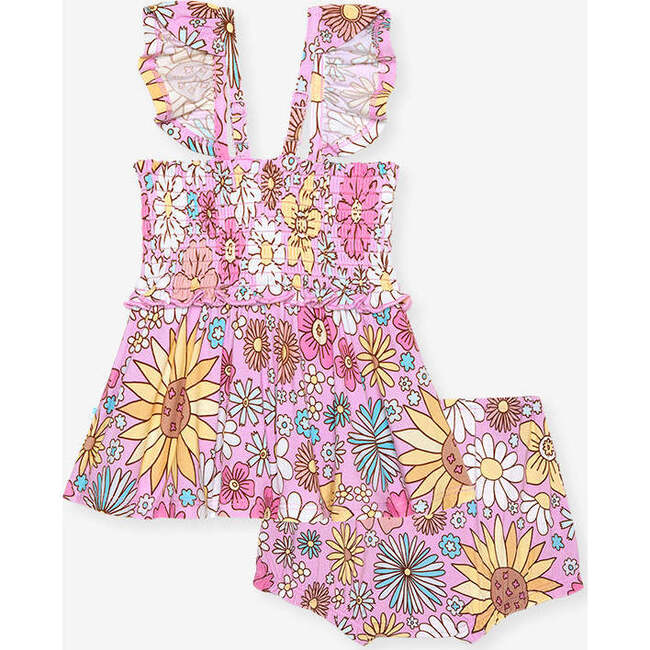 Presley Pink Smocked Babydoll Set - Mixed Apparel Set - 5