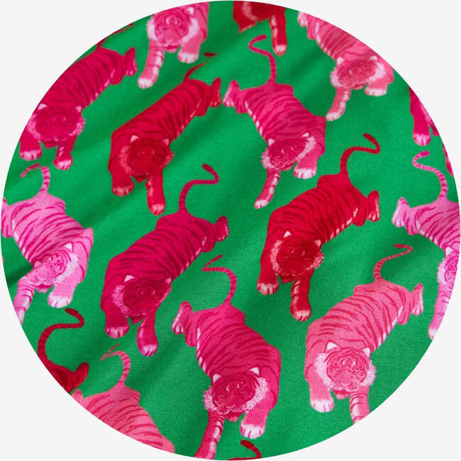 Le Tigre Green Classic Pajama Short Set Green - Pajamas - 7