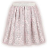 Ballerina Skirt, Pink Sparkle Toile de Jouy - Skirts - 1 - thumbnail