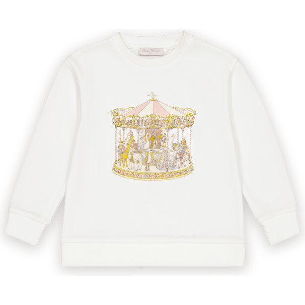 Carousel Sweat, White
