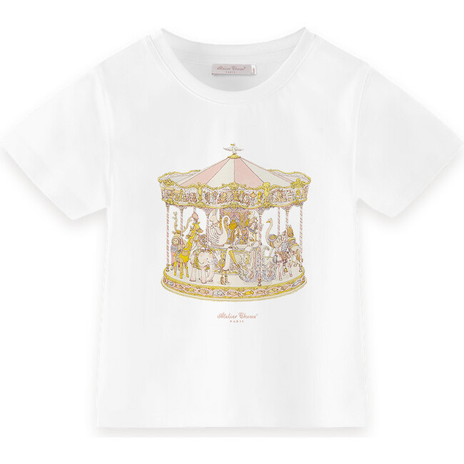 Carousel T-Shirt, White