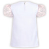 Choux Top, Sparkle Toile de Jouy Pink - Blouses - 2