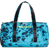 Personalized Kids Duffle Bag, Blue Tie Dye - Luggage - 1 - thumbnail