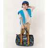 Personalized Kids Duffle Bag, Green Camoflauge - Luggage - 2