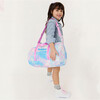 Personalized Kids Duffle Bag, Pink Tie Dye - Luggage - 2