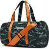 Personalized Kids Duffle Bag, Green Camoflauge - Luggage - 3
