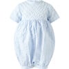 Seersucker Bubble, Blue - Rompers - 1 - thumbnail