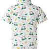 Golf Polo, White - Polo Shirts - 2 - thumbnail